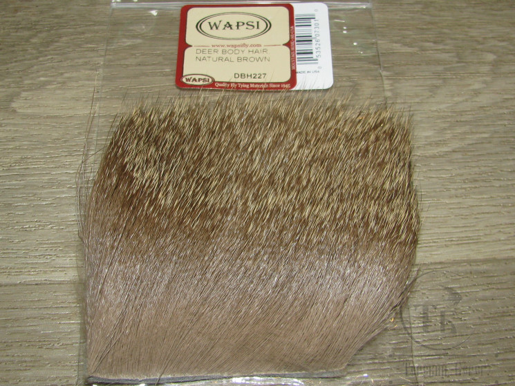Мех оленя Deer Body Hair Natural Brown Wapsi