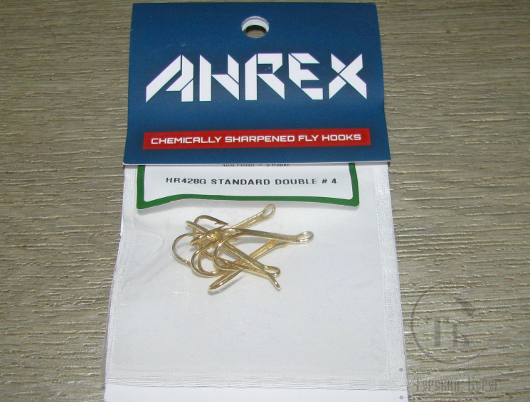 AHREX Standard двойник вязальный золото № 4 (5шт.)