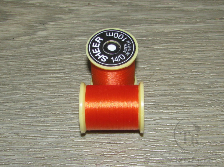 Монтажная Нить Gordon Griffiths Sheer Thread 14/0 100 m. Orange