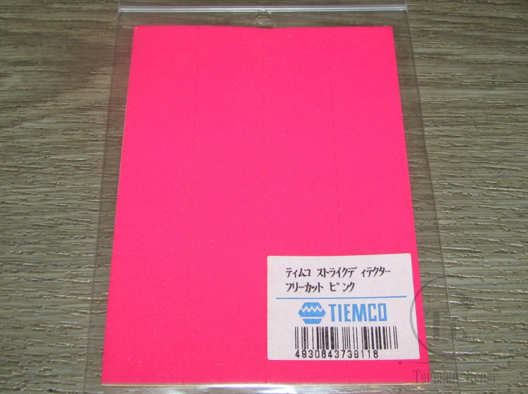 Индикатор поклевки самоклеющ. Strike Detector Free-Cut Pink TMC