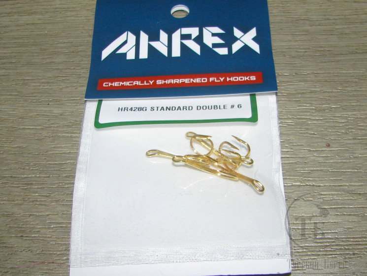 AHREX Standard двойник вязальный золото № 6 (5шт.)