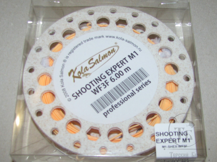 Шнур одноручный плавающий Shooting Expert M1 WF3F #3 Kola Salmon