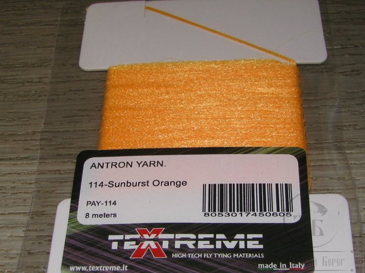 Волокно антрон Antron Yarn Fl. Sunburst Orange Textreme