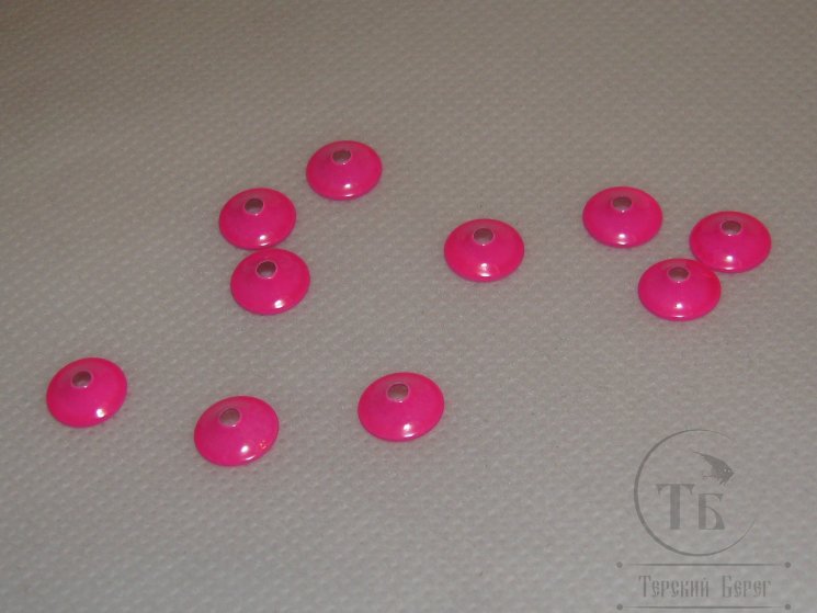 Конус ( турбо диск ) 8 мм 10 шт Fl. Pink