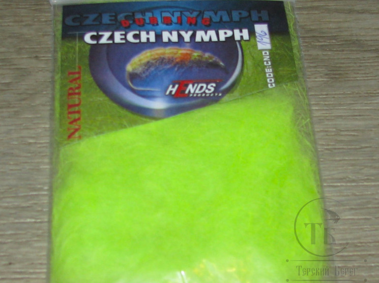 Даббинг Czech Nymph Dubbing Fluo Chartreuse CND-196 Hends