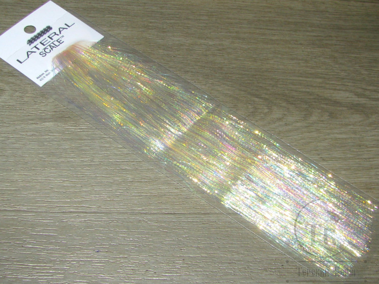 Плоский тисненый люрекс Lateral Dyed Mirage 1/69 ORG 1747 Hedron