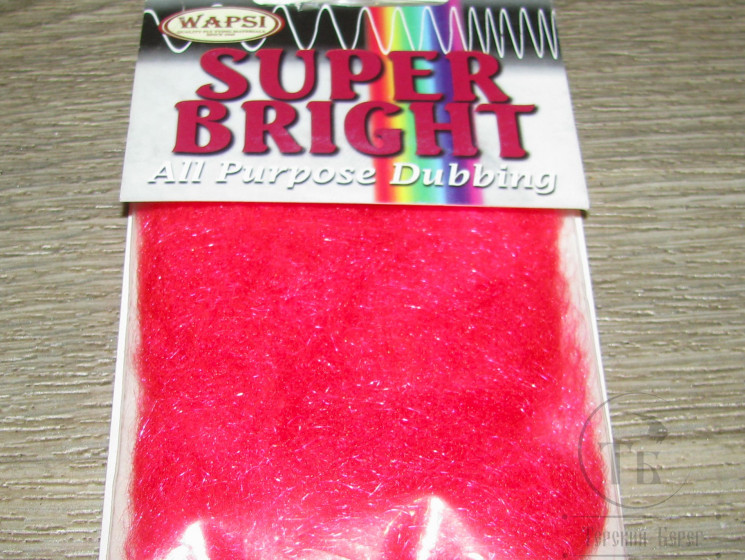 Даббинг Super Bright All Purpose Dubbing Fl. Red Wapsi