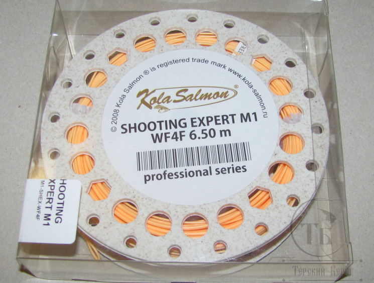 Шнур одноручный плавающий Shooting Expert M1 WF4F #4 Kola Salmon