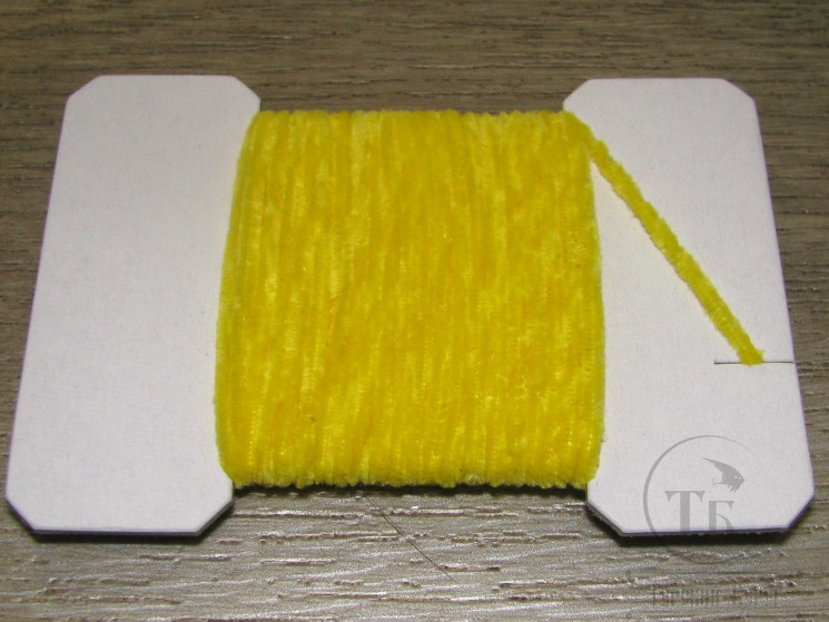 Синель Round Chenille R 1,5 mm ( 0 SM ) 5 метров Желтый / Yellow