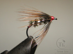 Муха Soft Hackle ( 9 ) RH Peacock Silver Brown кр. F 11 № 10