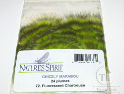Grizzly Marabou Fl. Chartreuse Natures Spirit