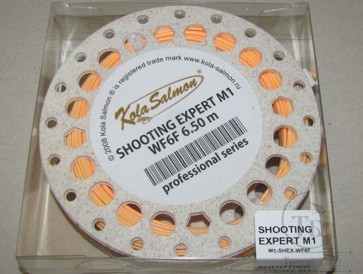 Шнур одноручный плавающий Shooting Expert M1 WF6F #6 Kola Salmon
