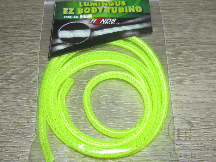 Светонакопительная трубочка для тел мальков Luminous EZ Body Tubing Yellow Hends