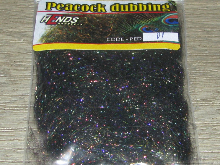 Даббинг Peacock Dubbing Bronze Dk / Blue Violet Effect PED-01 Hends