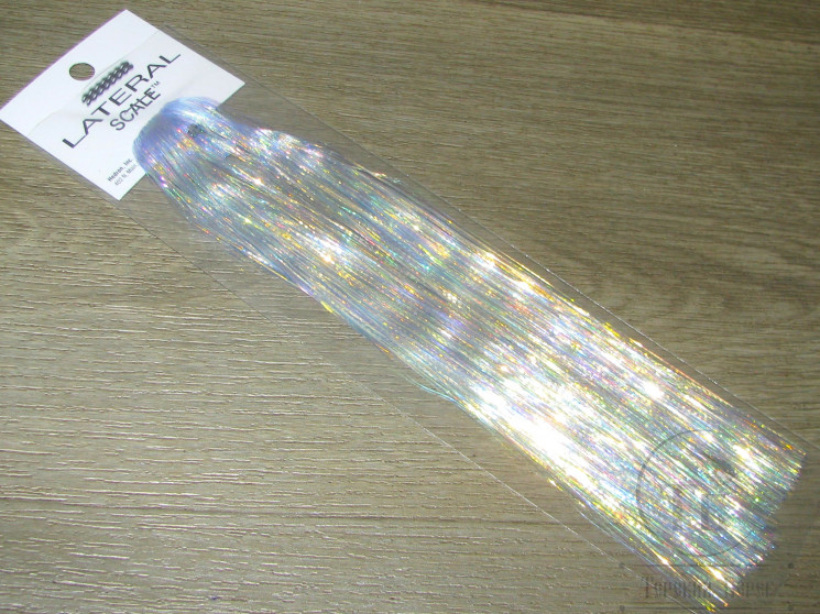 Плоский тисненый люрекс Lateral Dyed Mirage 1/69 Dk Blue 1744 Hedron