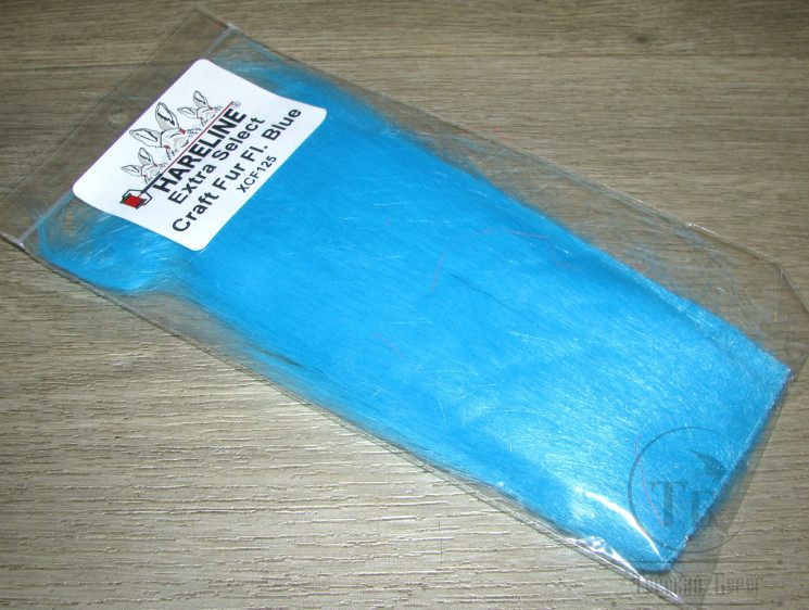 Искусственный мех / Craft Fur Fl. Blue Extra Select Hareline