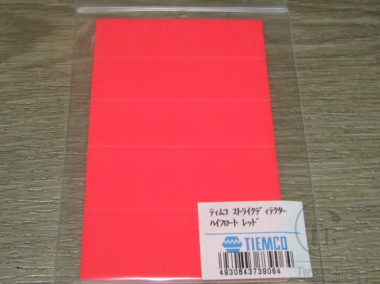 Индикатор поклевки самоклеющ. Strike Detector Hi-Float Red TMC