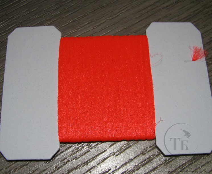 волокно антрон antron yarn fl fire orange Wapsi