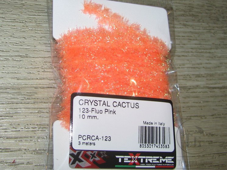Кактусовая синель Crystal Cactus 10 Orange Textreme