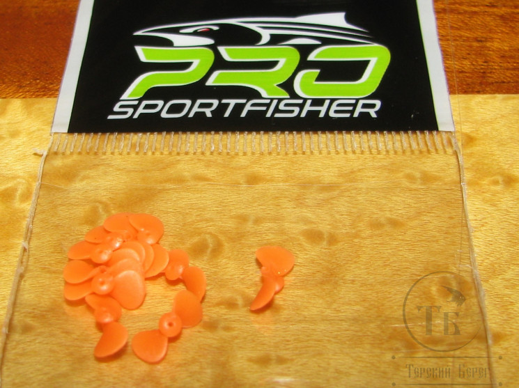 Пропеллер Propellar Fl. Orange 10 mm 8 ps Pro Sportfisher