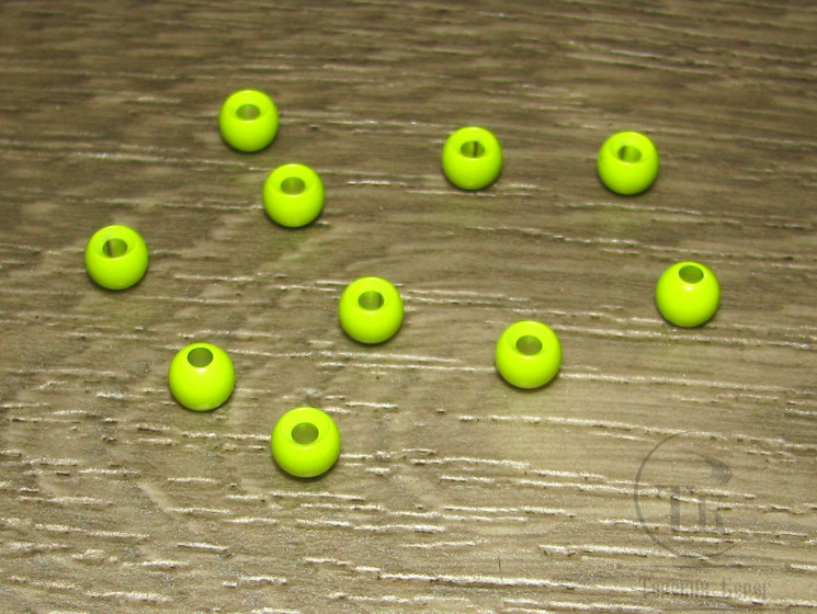 Шарик (головка) диам. 4,6 мм латунь Fl. Chartreuse (10 шт)