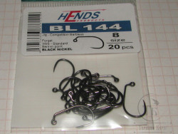 Крючок безбородый джиговый Hends Jig BL 144 № 8 ( 20 шт )