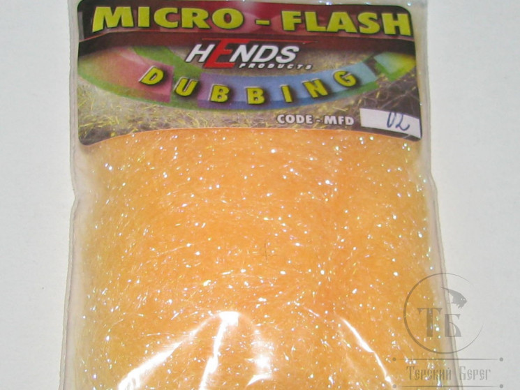 Даббинг Micro Flash Dubbing Lt. Fl. Orange MFD-02 Hends