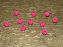Шарик (головка) диам. 4,6 мм латунь Fl. Pink (10 шт)