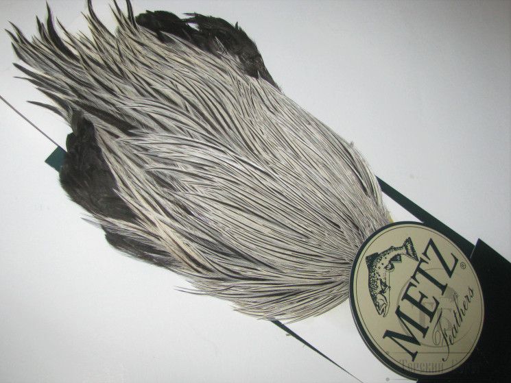 Скальп петуха #3 Neck Silver Badger METZ